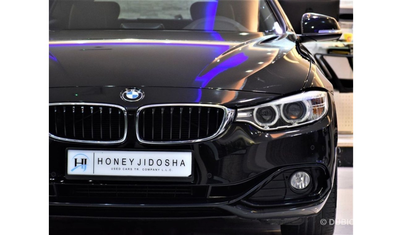 بي أم دبليو 420 ONLY 60000 KM! BMW 420i Gran Coupe 2015 Model!! in Black Color! GCC Specs