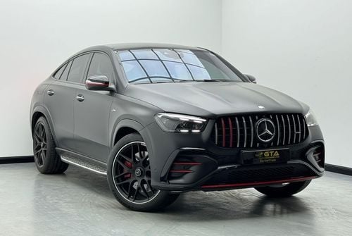 مرسيدس بنز GLE 53 AMG كوبيه 2024 Mercedes-AMG GLE 53 4MATIC+, Night Pack, Fully Loaded, 2029 Agency Warranty+ Service Contract,