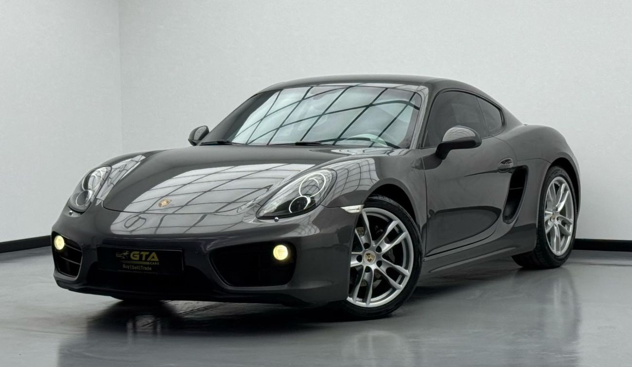Porsche 718 Cayman Std 2.0L A/T 2015 Porsche Cayman, Excellent Condition, GCC
