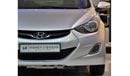 هيونداي إلانترا Hyundai Elantra 2014 Model!! in Silver Color! GCC Specs