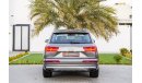 Audi Q7 2,135 P.M | 0% Downpayment | Full Option | Exceptional Condition