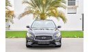 Infiniti Q50 Immaculate Inside & Out - Fully Loaded - AED 1,743 Per Month - 0% DP