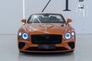 Bentley Continental GTC Speed W12 2022 Bentley Continental GTC Speed W12, Warranty, Bentley Service Package, Very Low Kms