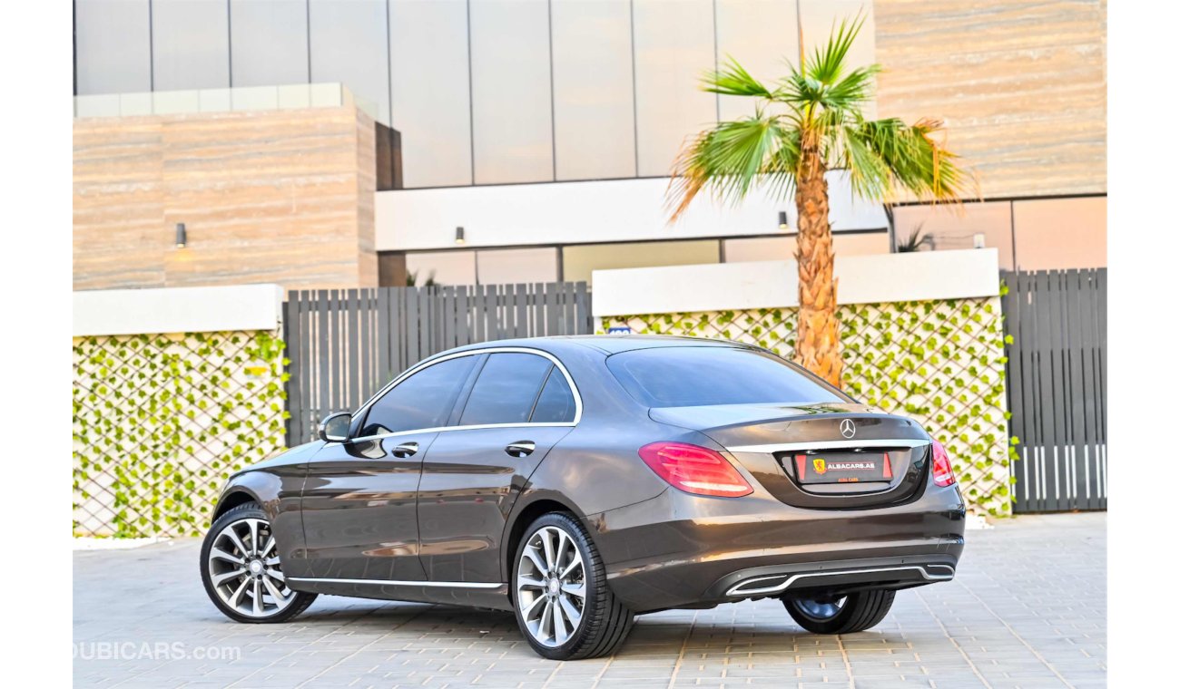 مرسيدس بنز C200 | 1,645 P.M | 0% Downpayment | Immaculate Condition