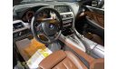 BMW 640i 2013 BMW 640i, Warranty, BMW Service History, GCC