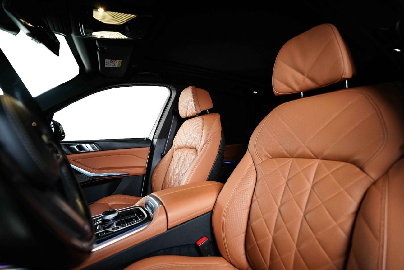 BMW X5 40i M SPORT GCC-BMW Warranty&amp;Service Contract Until 2029-BMW Individual Interior
