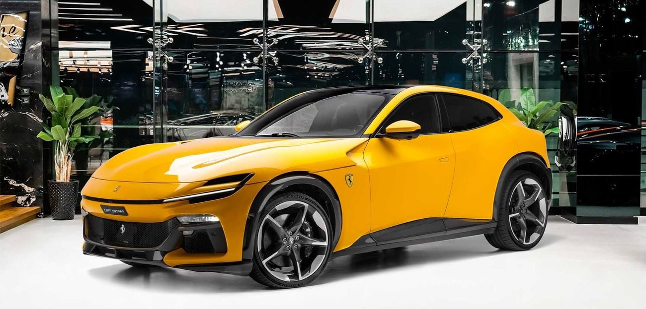 Ferrari Purosangue 6.5L V-12 Naturally Aspirated Engine