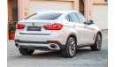 بي أم دبليو X6 X-Drive 50i 2016 GCC under Warranty with Zero downpayment.