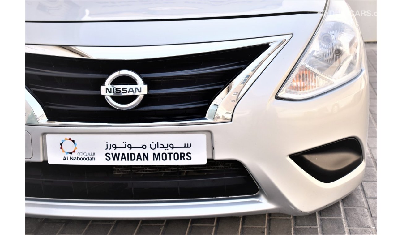 Nissan Sunny AED 586 PM | 1.5L SV SPOILER GCC WARRANTY