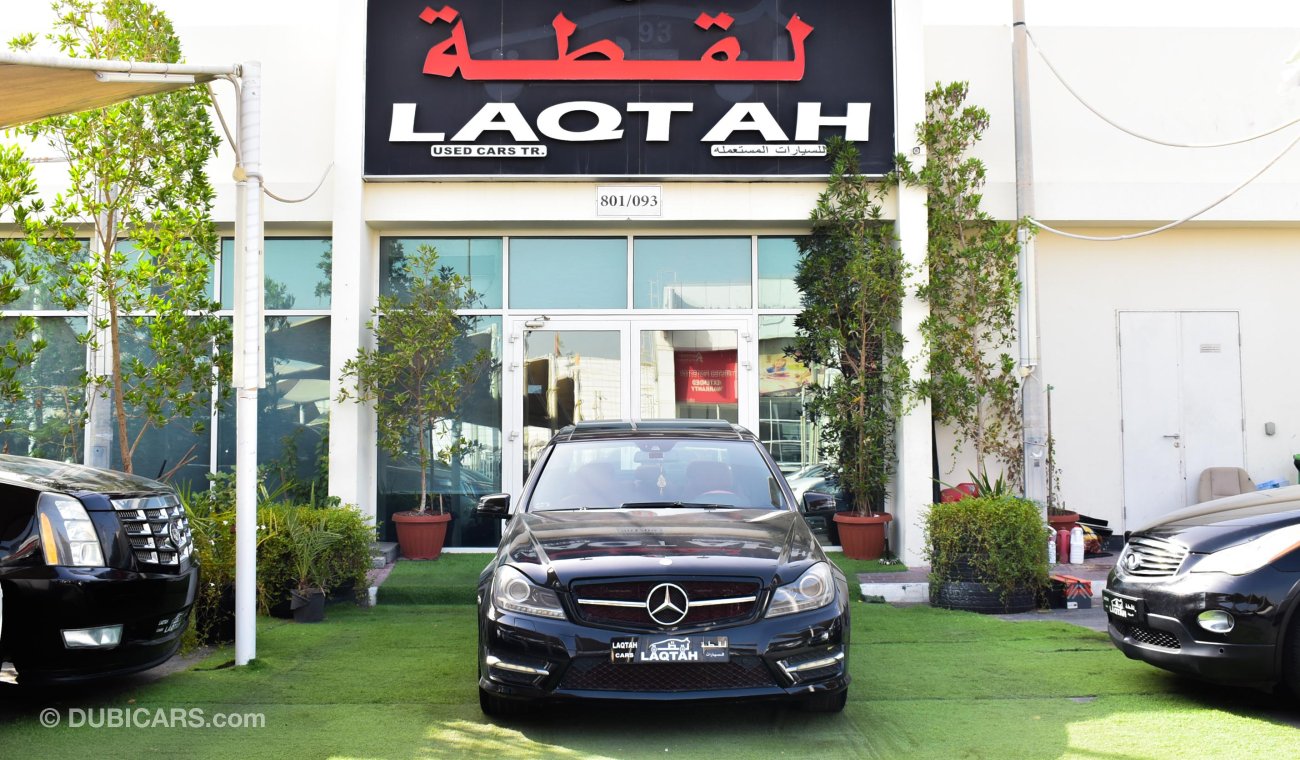 مرسيدس بنز C 300 موديل 2012 كت 63 وارد كندا بانوراما جلد مثبت سرعة تحكم رنجات حساسات بحالة ممتازة