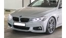 BMW 430i i Convertible M-Kit 2017 GCC under Agency Warranty with Zero Down-Payment.