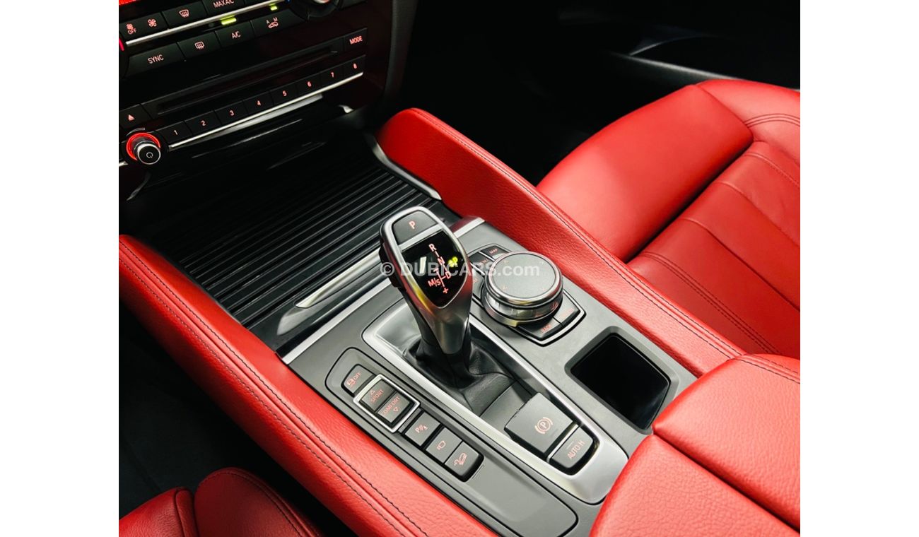 BMW X6 50i M Sport GCC .. FSH .. Perfect Condition .. Original Paint ..