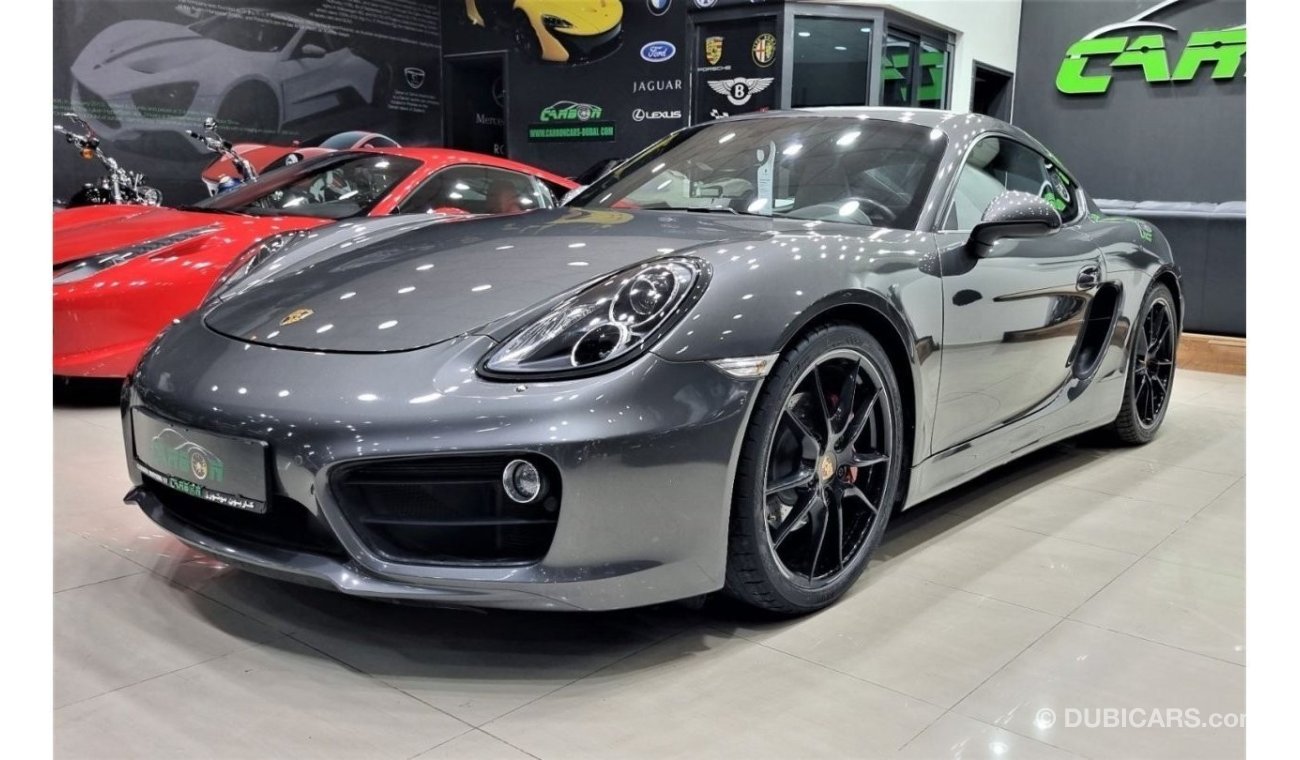 Porsche Cayman S SPECIAL SUMMER OFFER PORSCHE CAYMAN S 2014 GCC IN BEAUTIFUL SHAPE WITH A FULL SERVICE HISTORY FROM P