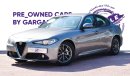 Alfa Romeo Giulia Base - Service History, Warranty, Certified & Sold by Purple Pre-Owned Gargash Motors