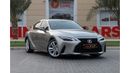 Lexus IS300 Premier Lexus IS300 2021 GCC under Warranty with Flexible Down-Payment/ Flood Free.