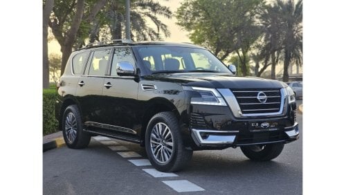 Nissan Patrol NISSAN PATROL PLATINUM CITY 2021 GCC WITH 5 YEARS AGENCY WARRANTY & SERVICE CONTRACT IN MINT CONDITI