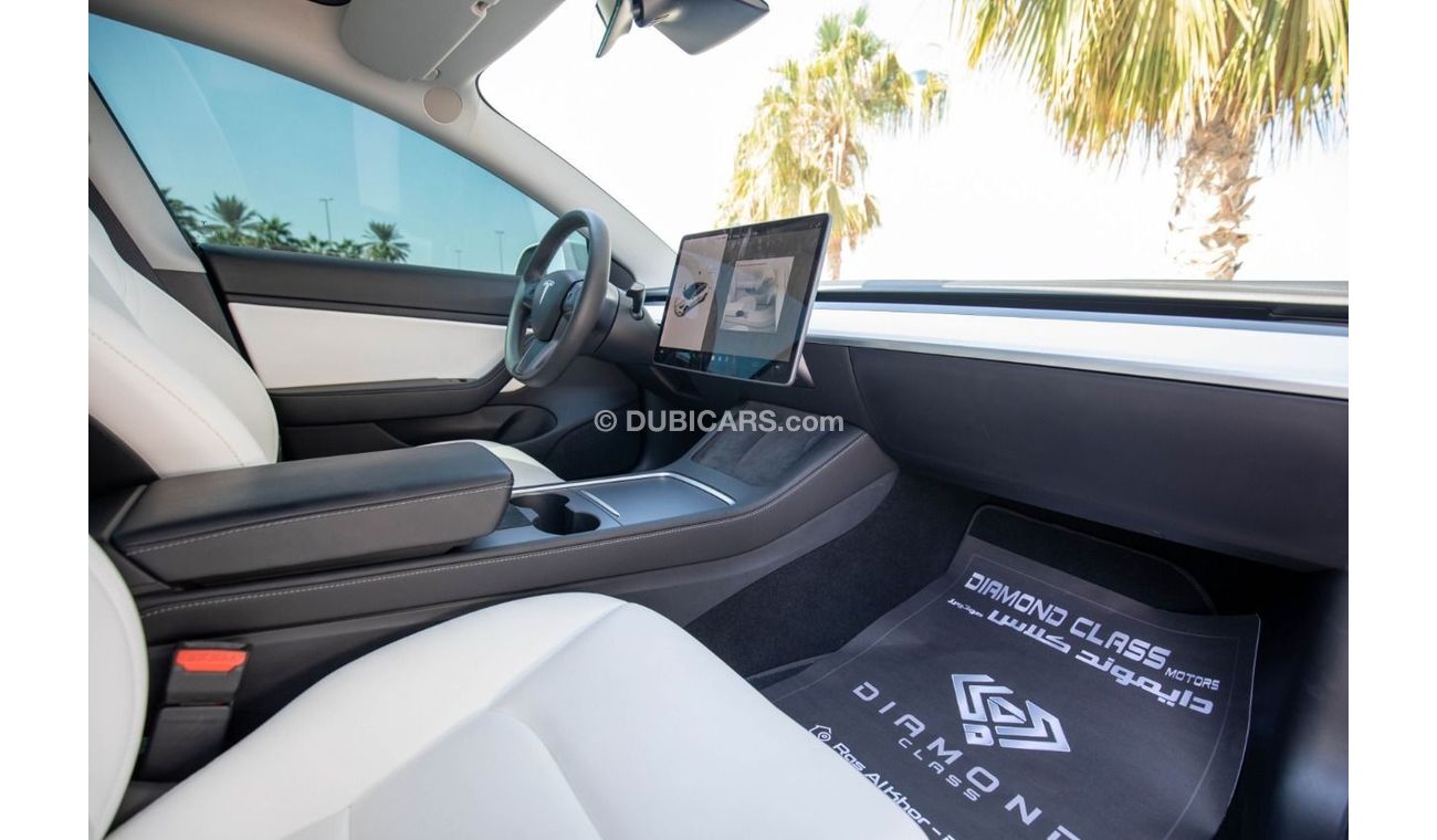 Tesla Model 3 TESLA Model 3 Long Range Auto Pilot  White Interior  GCC 2023 Auto pilot Under Warranty