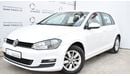 Volkswagen Golf 1.2L TSI 2015 GCC SPECS WITH DEALER WARRANTY