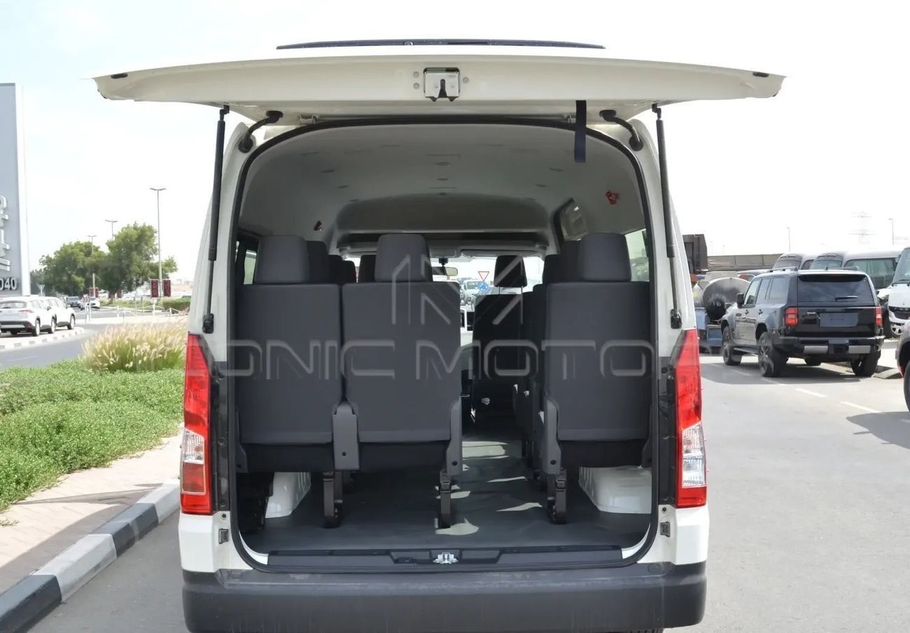 Toyota Hiace 2025 TOYOTA HIACE 3.5 L PETROL A/T 13 SEATER PASSENGER , HIGH ROOF