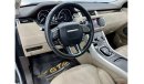 Land Rover Range Rover Evoque Prestige 2016 Range Rover Evoque, Al Tayer History, Warranty, Low Kms, GCC
