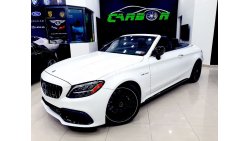 Mercedes-Benz C 63 Coupe CONVERTIBLE - 2019 - 2,500 KMS ONLY -3YEARS WARRANTY OR 100KMS - ( 4,660 AED PER MONTH )