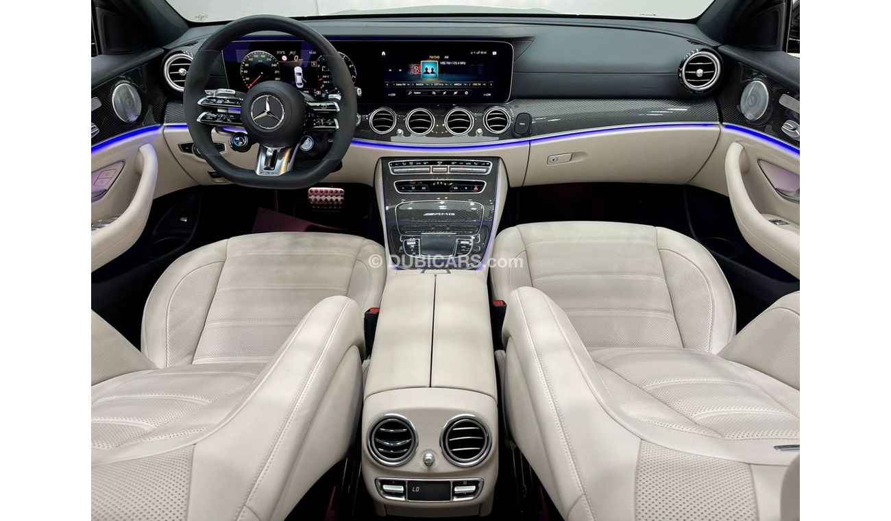 Mercedes-Benz E 63 AMG 2021 Mercedes AMG E 63 S, Mercedes Warranty-Service Contract-Service History, GCC