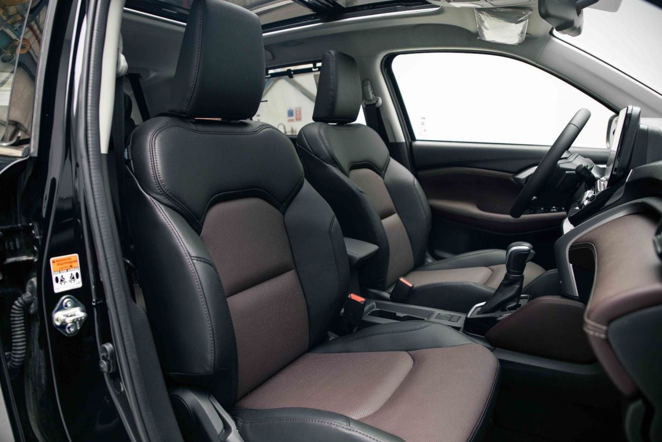 Toyota Urban Cruiser GLX 1.5L - Pearl Midnight Black Inside Black and Brown | Export Only