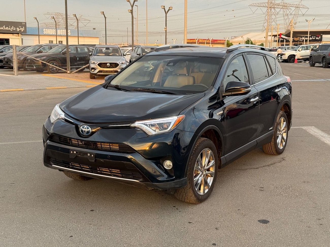 تويوتا راف ٤ 2018 TOYOTA RAV4 LIMITED HYBRID 360CAMERA FULL OPTIONS IMPORTED FROM USA