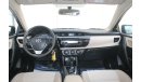 Toyota Corolla 2.0L SE 2016 GCC DEALER WARRANTY AND FREE INSURANCE