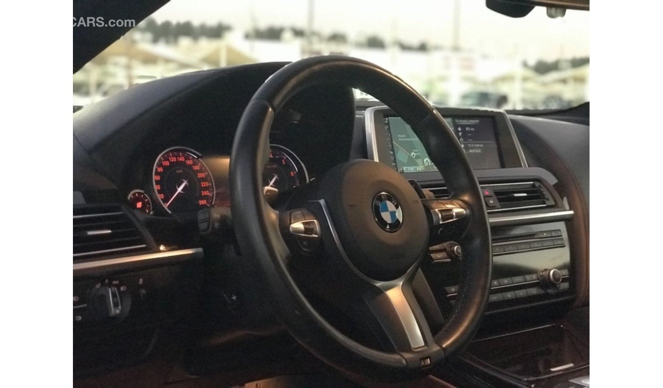بي أم دبليو 640i بي ام دبليو 640 موديل 2015 خليجي بحالة ممتازة