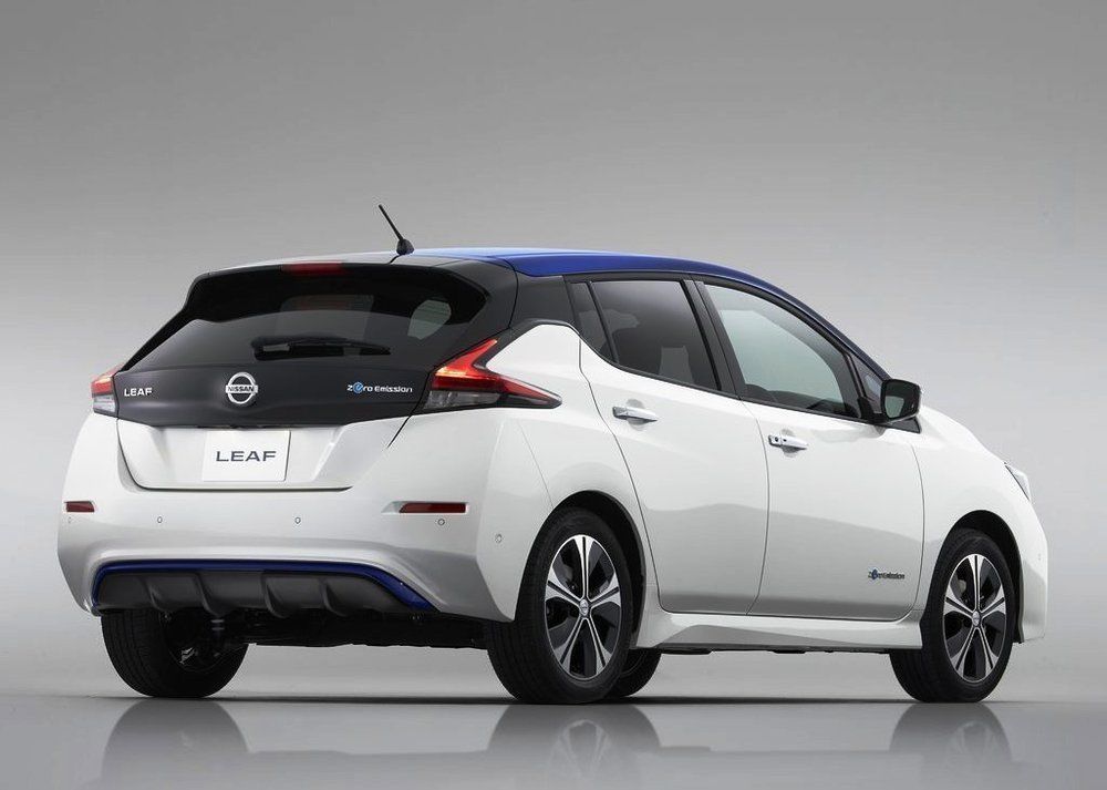 Nissan Leaf exterior - Rear Left Angled