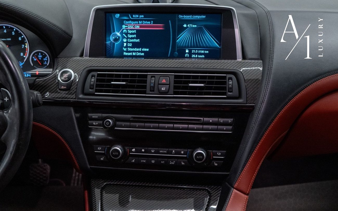 بي أم دبليو M6 2015 BMW M6, Excellent Condition, Fully Loaded, GCC Specs