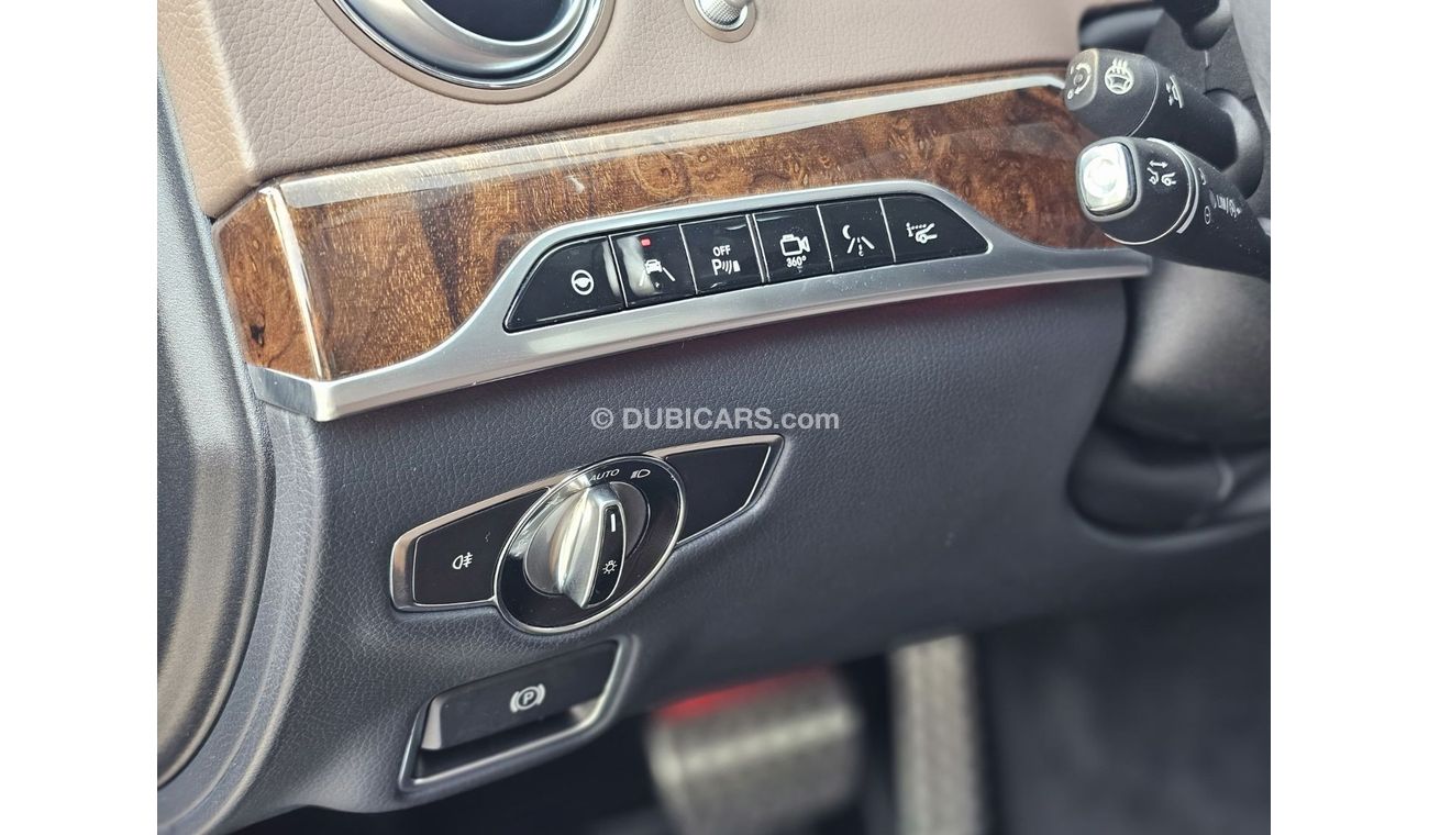 Mercedes-Benz S 500 MERCEDES S500 AMG FULL OPTION 6 BUTTONS 2015 GCC SINGLE OWNER LOW MILEAGE IN MINT CONDITION