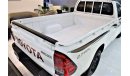 تويوتا هيلوكس VERY CLEAN AND IN A PERFECT CONDITION Toyota Hilux GL 2.7L VVT-i Single Cabin 2018 Model!! in White 