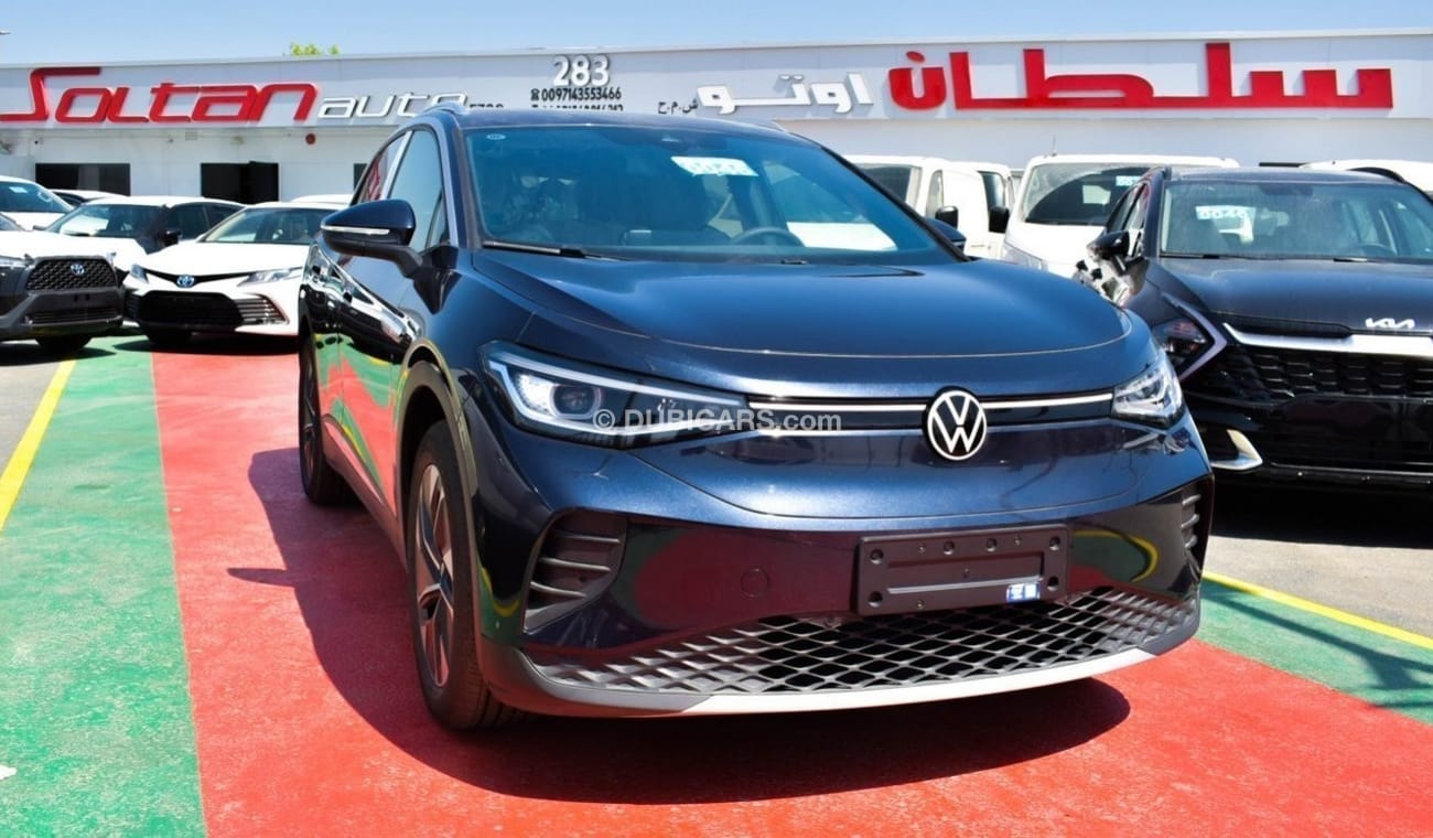 Volkswagen ID.4 Crozz Pure + Crozz Electric 2022 Model Dark Blue Color with Electric back door