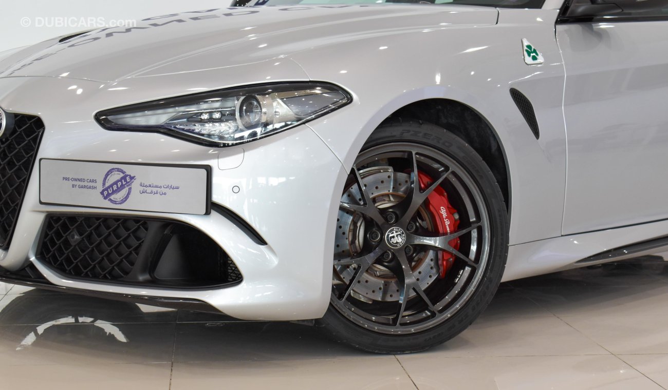 Alfa Romeo Giulia Quadrifoglio Verde / Available on Lease @ 4999 PM