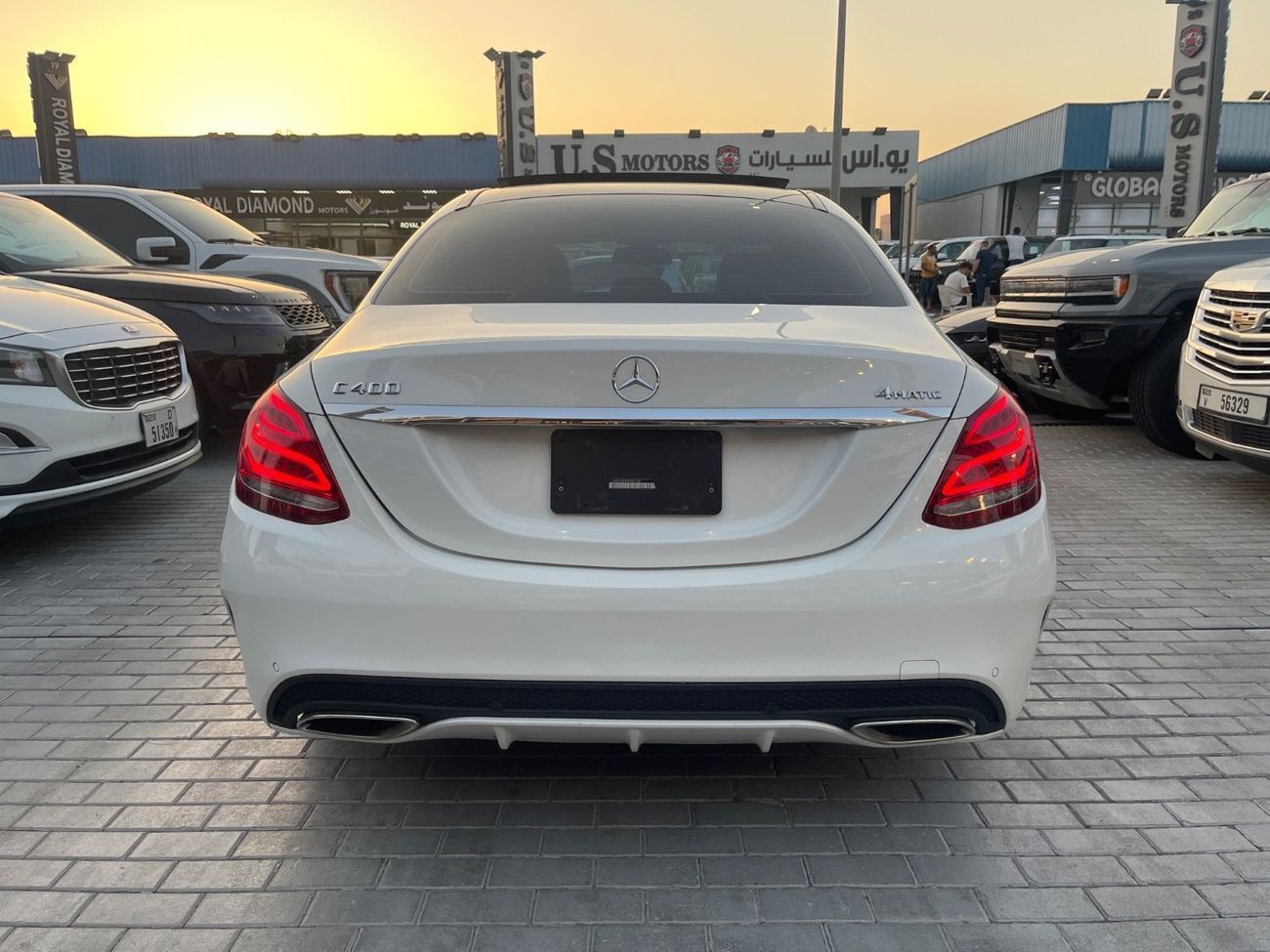 Mercedes-Benz C 400 V6.  Warranty