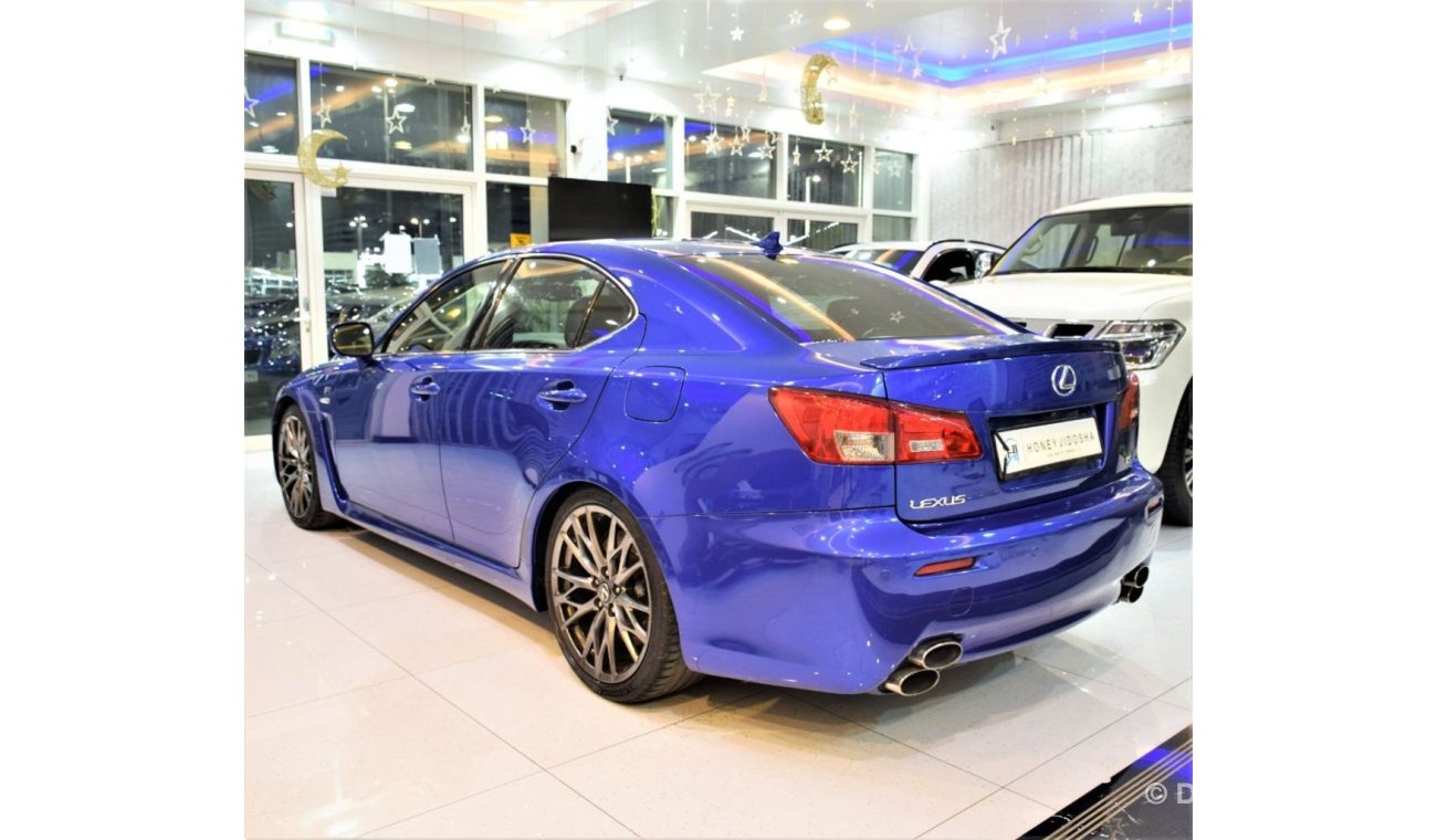لكزس IS-F VERY RARE CAR in the MARKET! EXCELLENT DEAL for our Lexus iS F-Sport 2011 Model!! in Blue Color! GCC