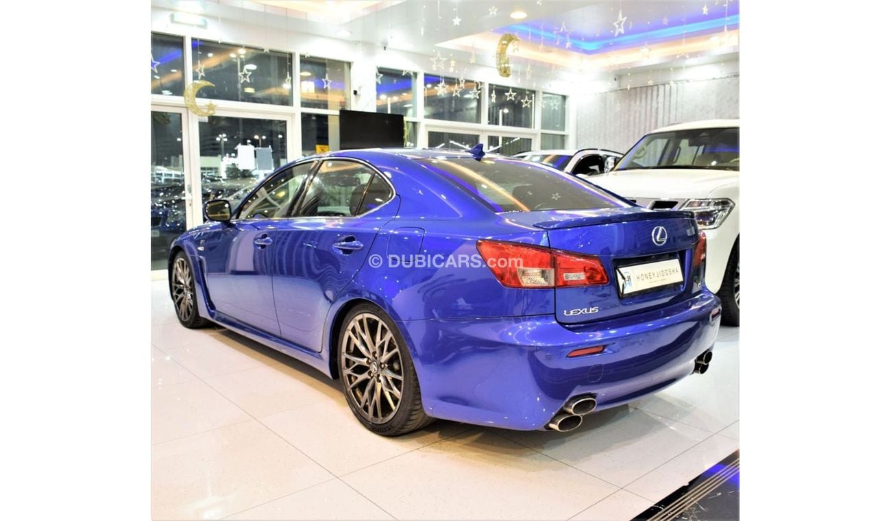 Lexus ISF VERY RARE CAR in the MARKET! EXCELLENT DEAL for our Lexus iS F-Sport 2011 Model!! in Blue Color! GCC