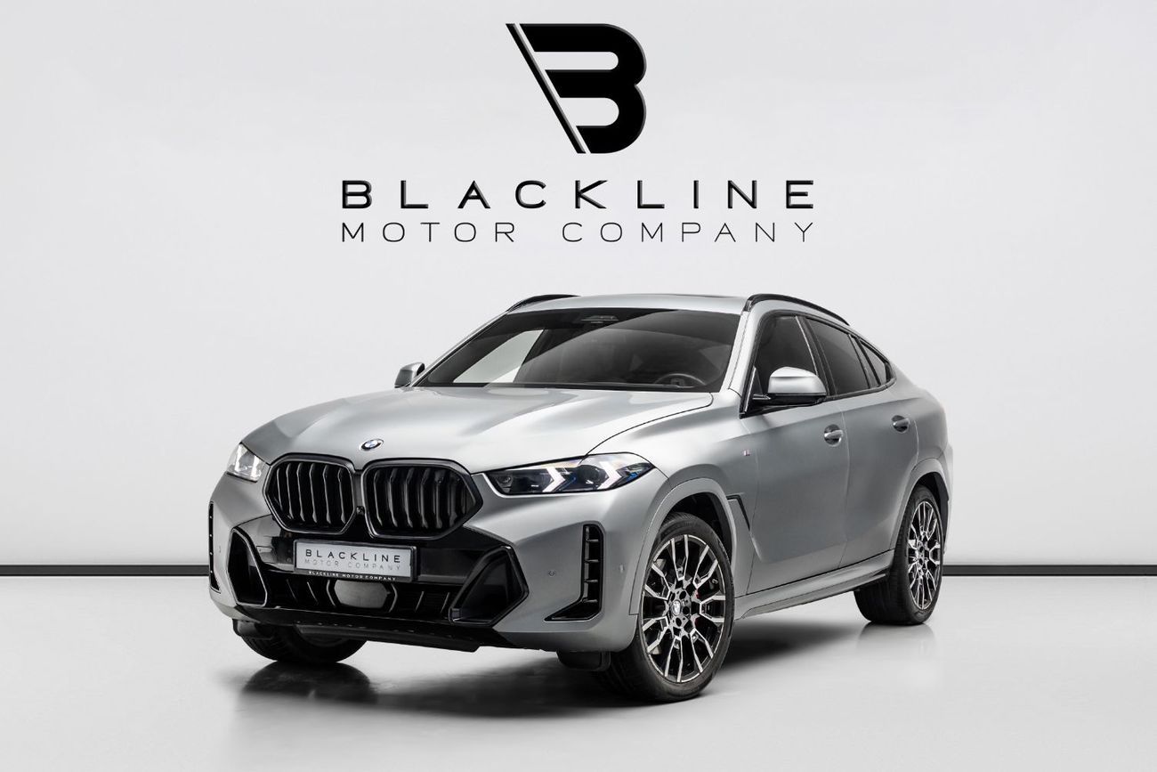 BMW X6 40i M Sport 3.0L 2024 BMW X6 xDrive40i, 2028 BMW Warranty + Service Contract, Low KMs, GCC