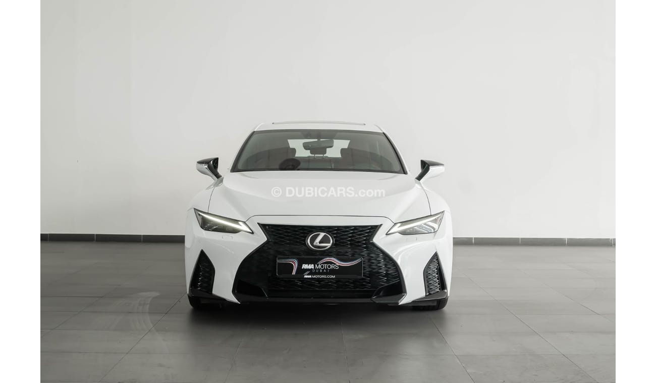 لكزس IS 350 F سبورت بريستيج 2021 Lexus IS350 F-Sport / 5 Year Lexus Warranty / Full Option