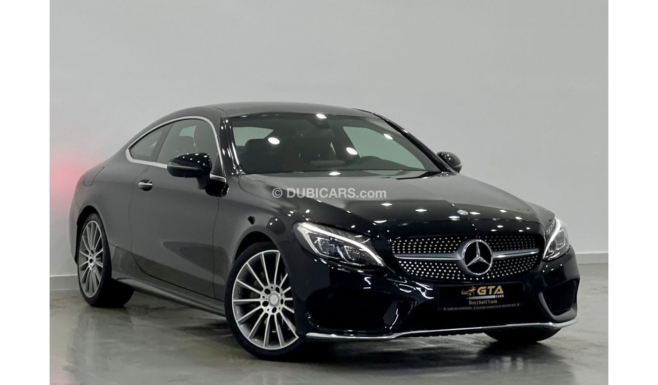 Mercedes-Benz C 200 AMG Pack 2017 Mercedes Benz C200 AMG Coupe, Full Mercedes Service History, New Tyres, Warranty, GCC