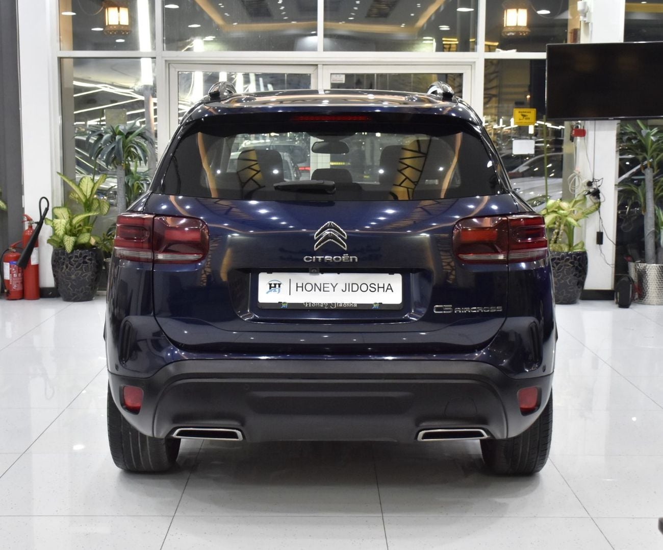 Citroen C5 Aircross SHINE EXCELLENT DEAL for our Citroen C5 Aircross ( 2023 Model ) in Blue Color GCC Specs