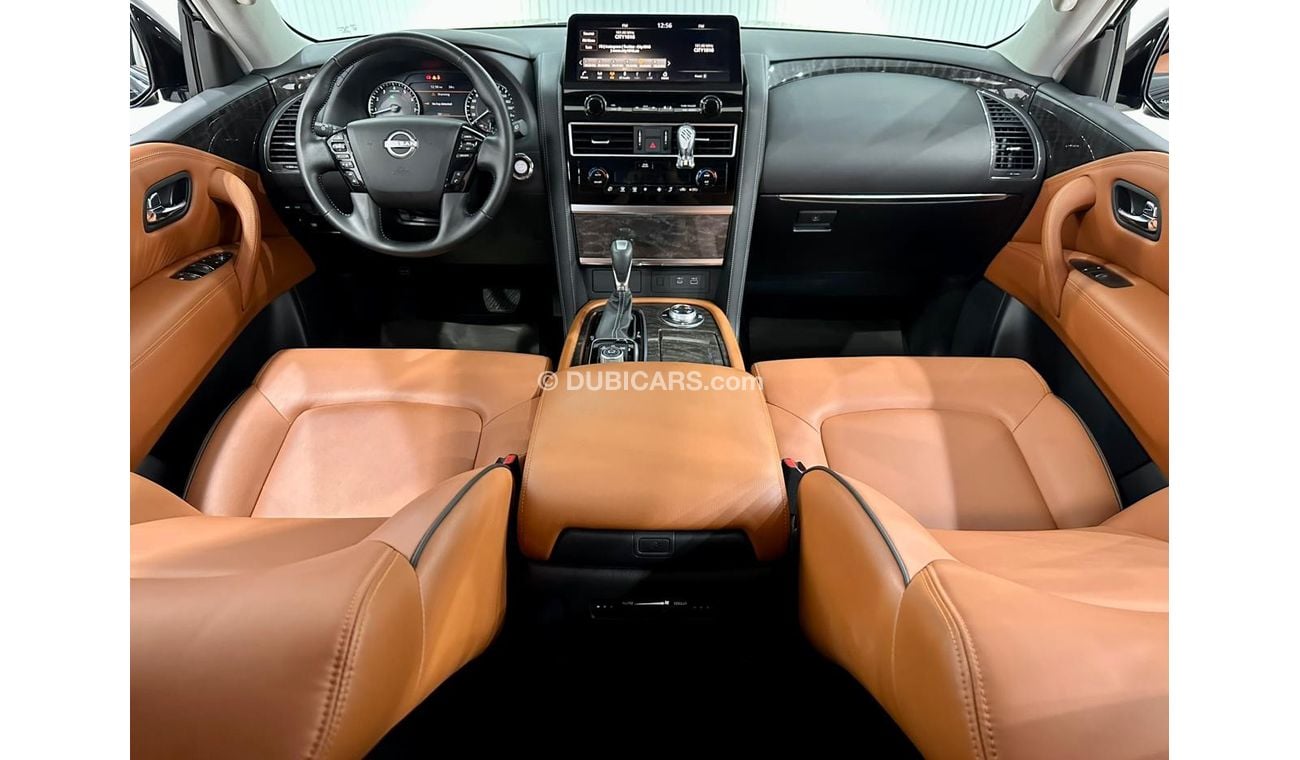 نيسان باترول 2022 Nissan Patrol LE T2 V8, April 2027 Nissan Warranty, April 2025 Nissan Service Pack, GCC