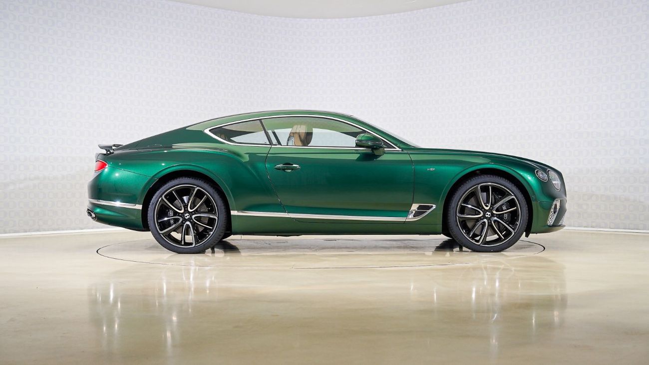 Bentley Continental GT 4.0T V8 | AED 12,100 PM | Warranty & Service May 2027 | GCC