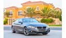 BMW 420i Sport Line | AED 1,351 Per Month | 0% DP | Exceptional Condition