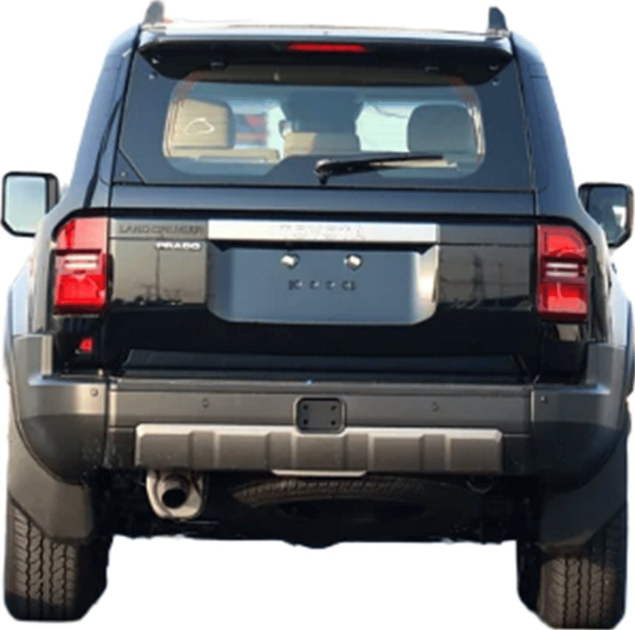 تويوتا برادو R3 ECTJRD004 - 2026 Toyota Prado Full Options R3 - 2.4L Petrol Auto - Black