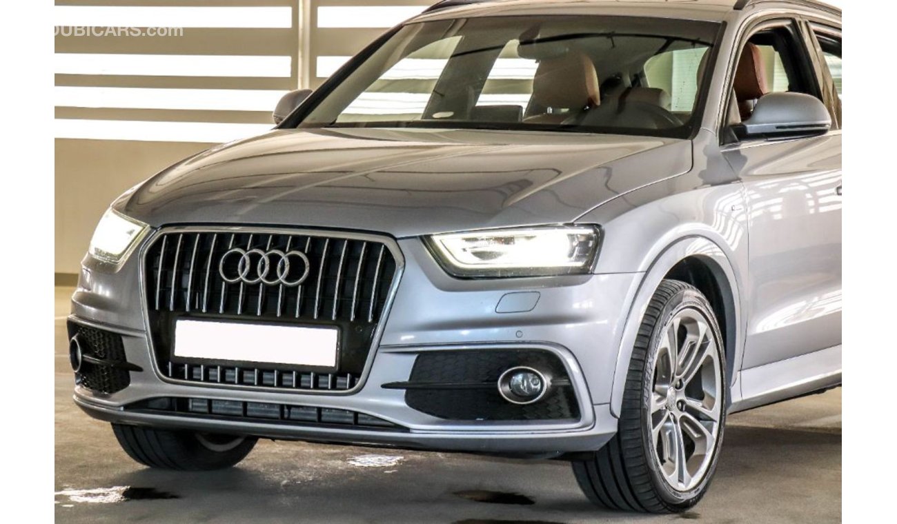 أودي Q3 Audi Q3 40 TFSI S-Line 2015 GCC under Warranty with Zero Down-Payment.