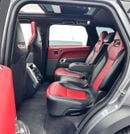 Land Rover Range Rover Sport SVR 5.0L (550 HP) 2022 Range Rover Sport SVR, Feb/2027 Year Range Rover Warranty, Range Rover Full S