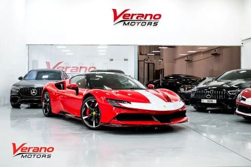 فيراري SF90 ستراديل SF90 Assetto Fiorano | Extended Carbon Spec | Al Tayer Service And Warranty | Full Spec